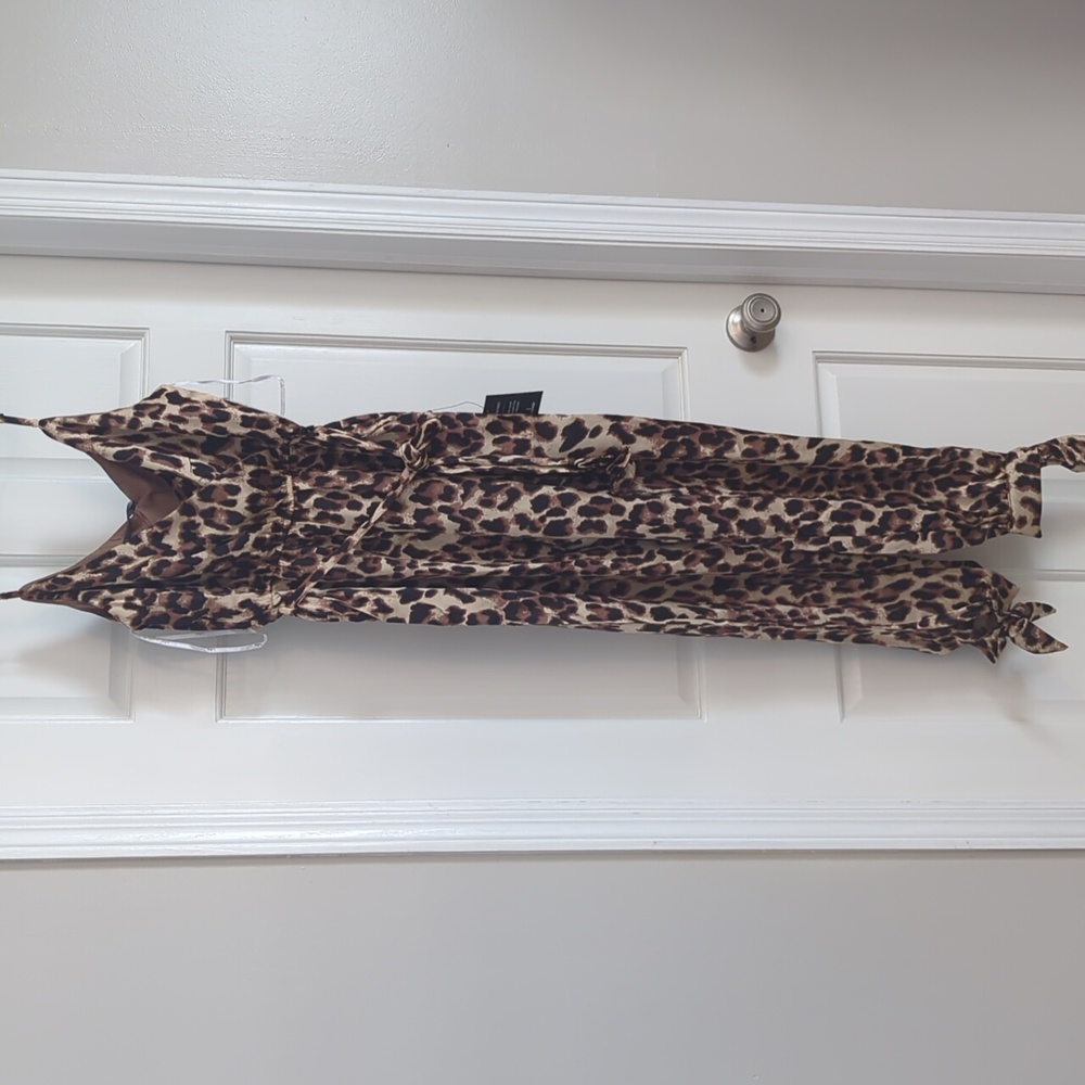 Lulu's leopard print jumper, size medium